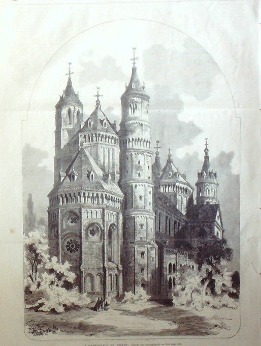 L'Univers illustré 1866 # 535 Belgique Anvers Pte Malines & Turnhout 