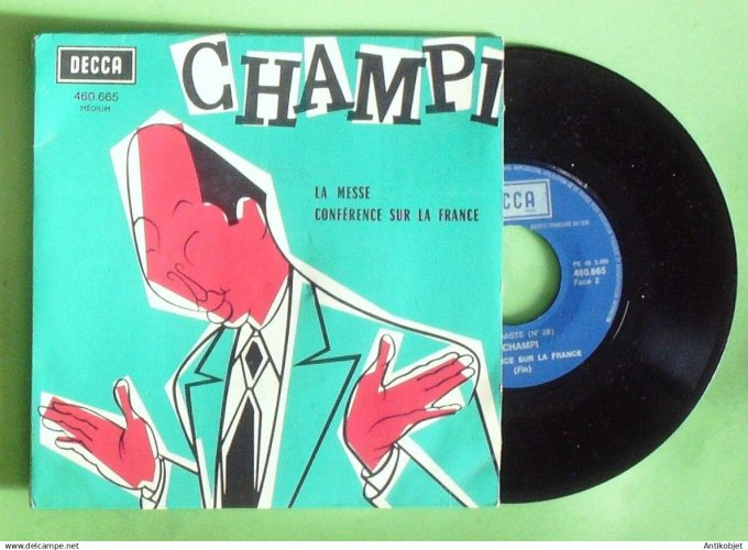 Champi 45T EP La messe 1966