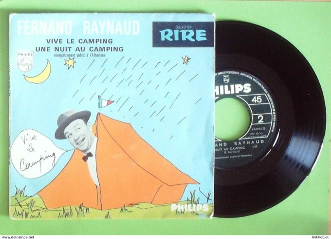 Raynaud Fernand SP Vive le camping 1964