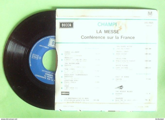 Champi 45T EP La messe 1966