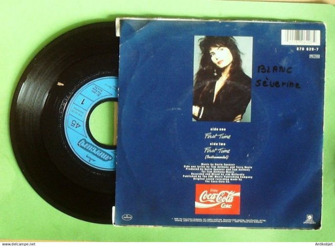 Beck Robin 45T SP First time (pub Coca Cola) 1988