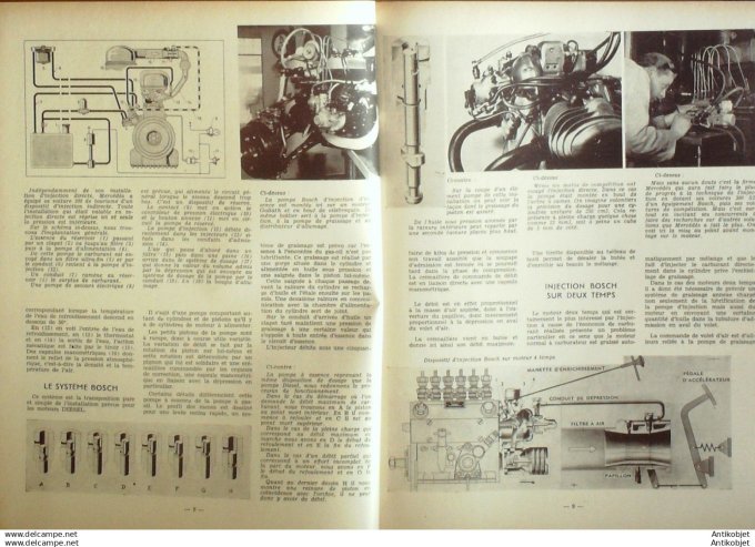 Revue Technique Automobile Renault Frégate Mercedes-Benz 153#1959