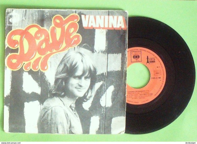 Dave 45T SP Vanina 1974