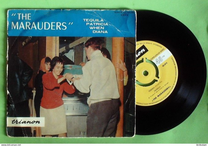 The Marauders 45T EP Tequila 1959