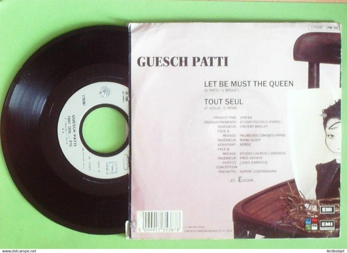 Guesch Patti 45T Sp Let be must The Queen 1988