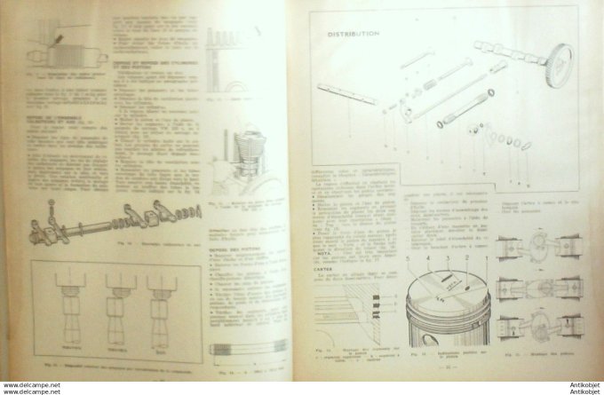 Revue Technique Automobile Volkswagen 1200cm3 Renault T124 anti-brouillard Ciblé 200#1962