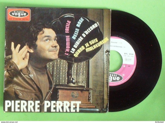 Perret Pierre 45T EP L'homme facile 1967