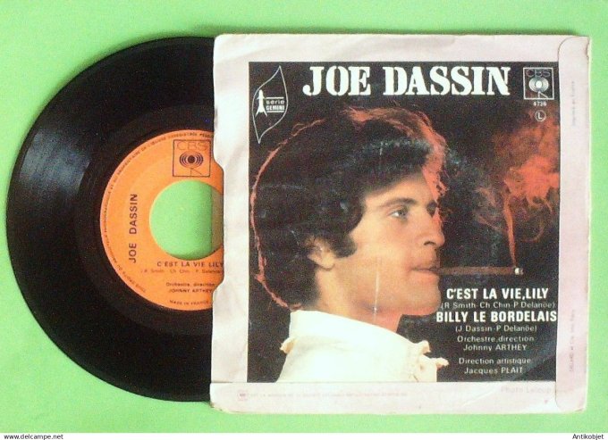 Dassin Joe 45T SP Billy le Bordelais 1970