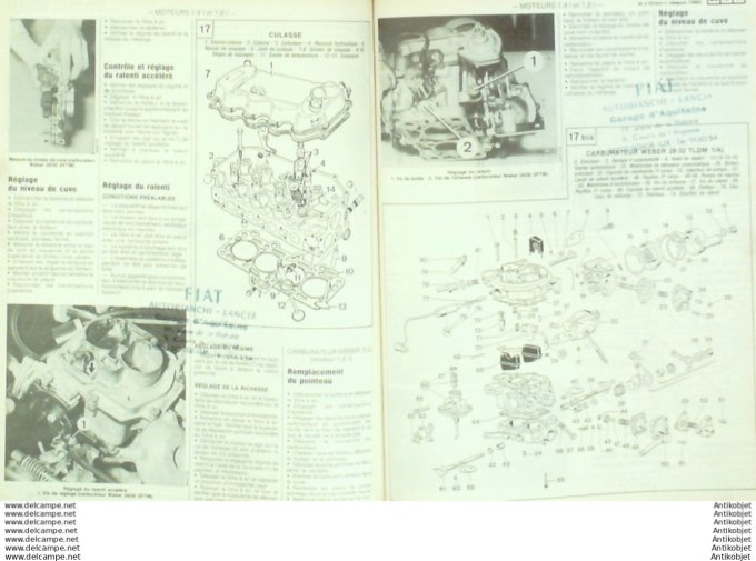 Revue Technique Automobile Ford Escort & Orion 1986 Renault 9/11  #477