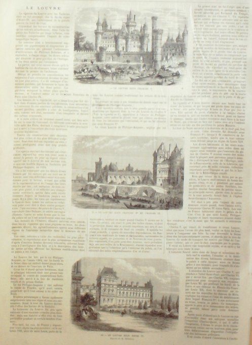 L'Univers illustré 1866 # 576 Angleterre Liverpool Grea-Eastern Louvre Léon Gozlan