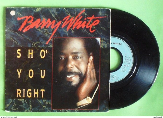 Barry White 45T SP Sho' you right 1987