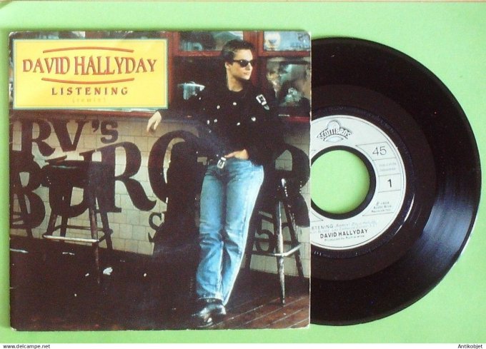 Hallyday David 45T SP Listening 1989