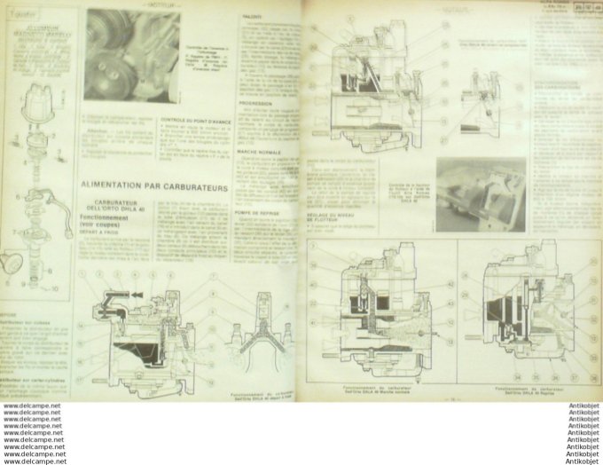 Revue Technique Automobile Alfa Roméo 75 Renault 11 Fiat Tipo  #488