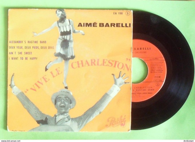 Barelli Aimée Orchestre 45T EP Alexander's ragtime band 1958