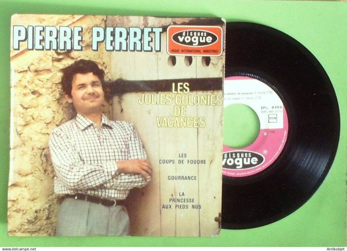 Perret Pierre 45T EP Les jolies colonies de vacances 1966