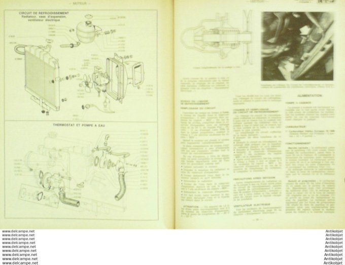 Revue Technique Automobile Autobianchi Primula Fiat 500  #257