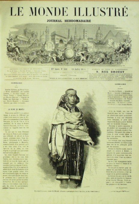 L'Univers illustré 1866 # 588 Usa San Francisco New-York Grèce Crète 