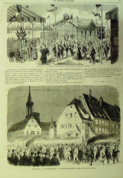 L'Univers illustré 1866 # 588 Usa San Francisco New-York Grèce Crète 