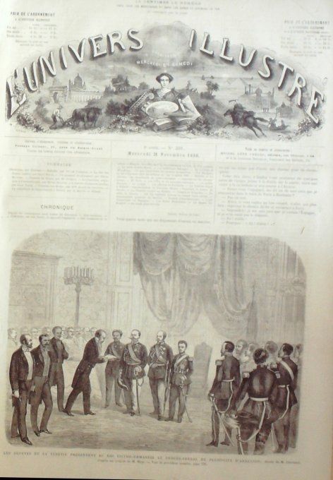 L'Univers illustré 1866 # 591 Irlande Dublin St-Patrick Turquie Constantinople 