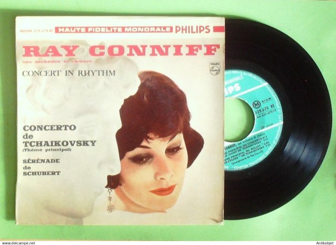 Connif Ray Orchestre 45T EP Symphoies de Tchaikovsky (languette)