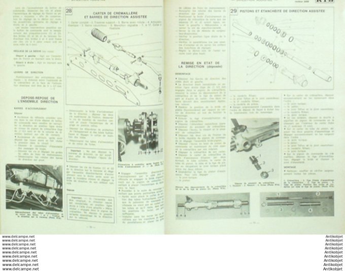 Revue Technique Automobile Citroën CX2400 Fiat 126  #376