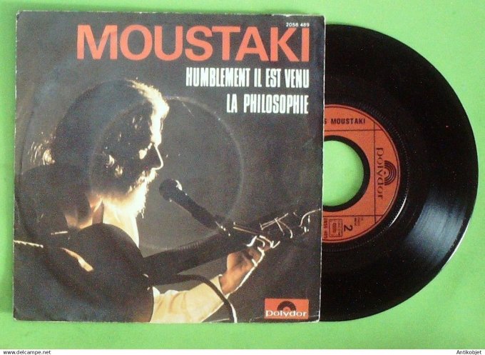 Moustaki Georges 45T SP La philosophie 1975