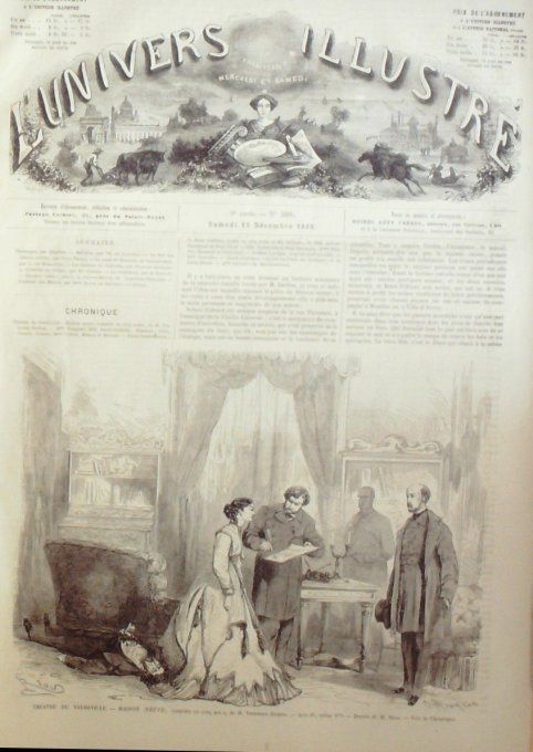 L'Univers illustré 1866 # 598 Londres Guildhall Allemagne Goblentz Transylvanie costumes