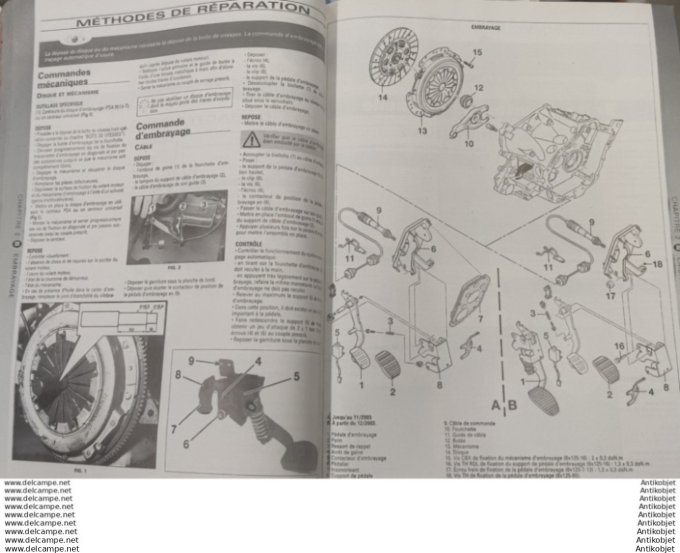 Revue Technique Automobile Citroën Berlingo Peugeot Partner D  11/2002  #719