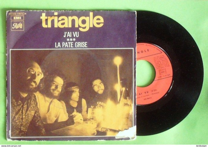 Triangle 45T SP La pate grise 1972