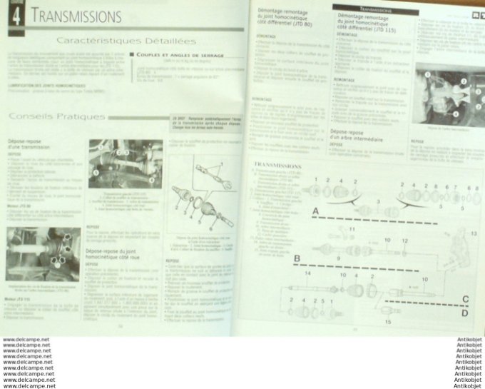 Revue Technique Automobile Fiat Stilo 10/2001  #661