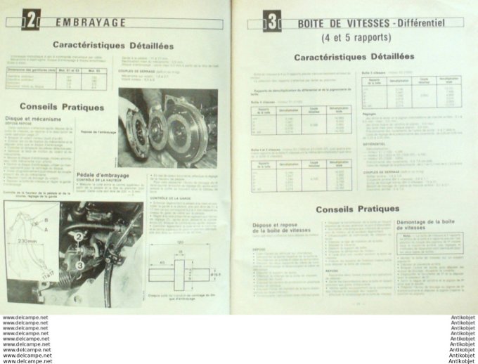Revue Technique Automobile Mazda 323 Citroën Visa Talbot Horizon  #437