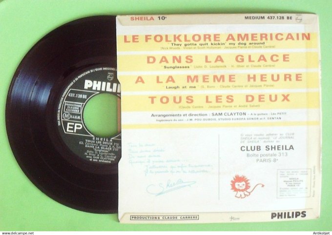 Sheila 45T EP Tous les deux 1966