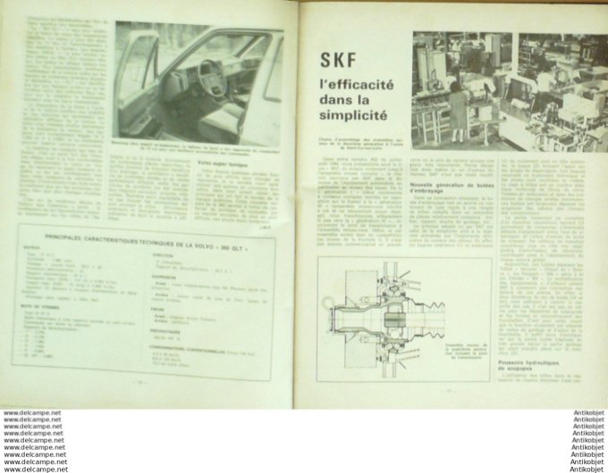 Revue Technique Automobile Citroën BX 16 Fiat 127 Talbot Matra Rancho  #431