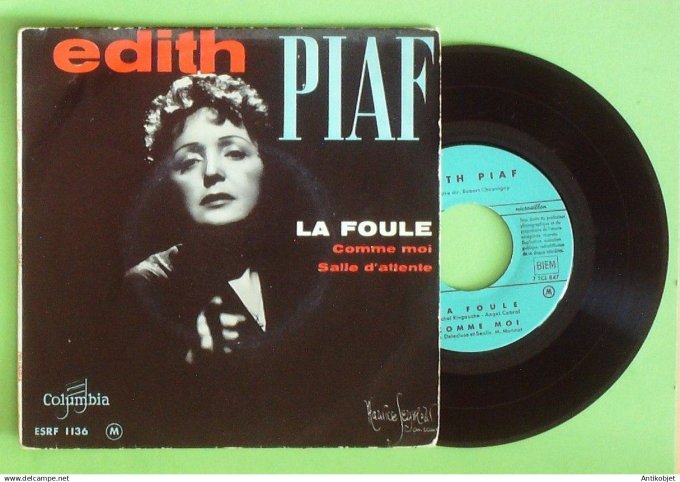 Piaf Edith 45T EP La foule 1958