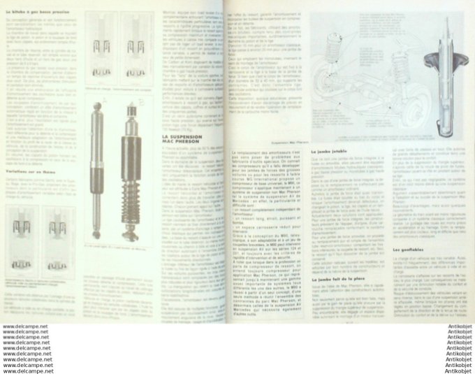 Revue Technique Automobile Fiat Tipo & Tempra Lada Renault 19  #527