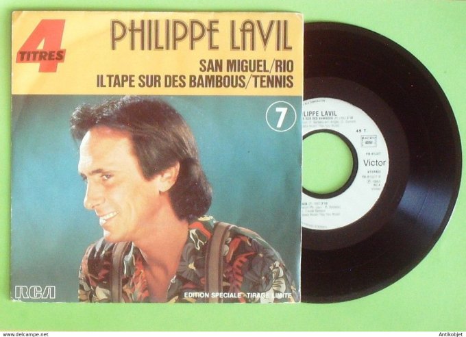 Lavil Philippe 45T EP San Miguel 1983