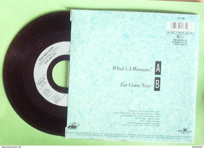 Vaya Con Dios 45T SP What's a woman 1990