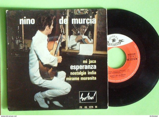 De Murcia Nino 45T EP Noastalgia India 1960