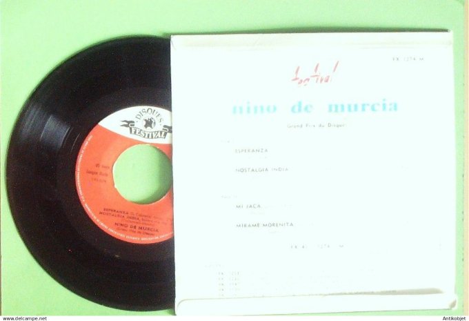 De Murcia Nino 45T EP Noastalgia India 1960