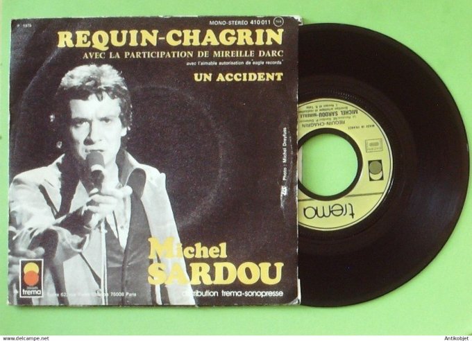 Sardou Michel 45T SP Un accident 1975