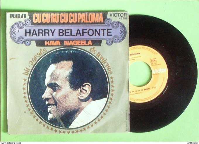 Belafonte Harry 45T EP Cucurucucu Paloma 1963