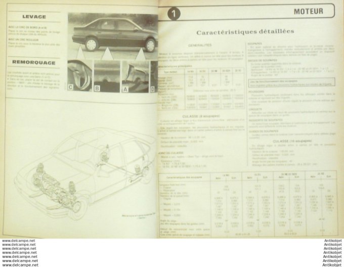 R.T Automobile Opel Vectra E 1.6 GLS Citroën CX 20/25 D   # 515