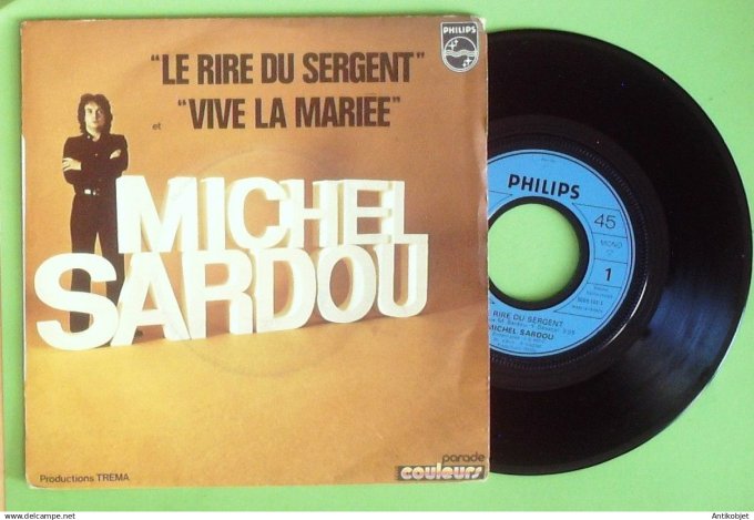 Sardou Michel 45T SP Le rire du Sergent 1971