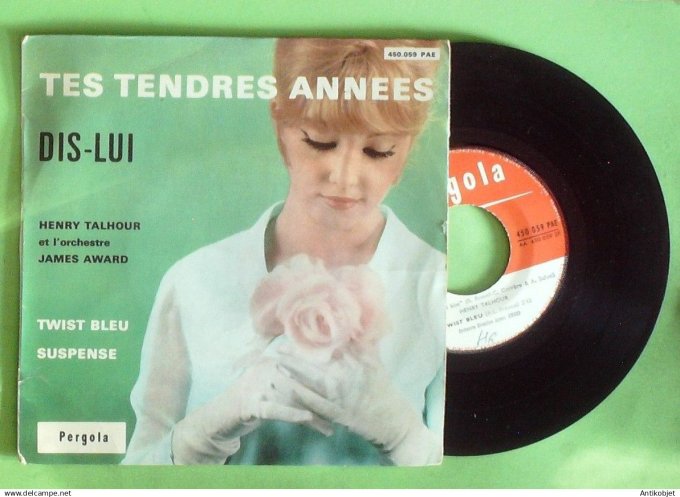 Talhour Henry T EP Twist bleu 1956