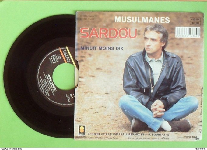 Sardou Michel 45T SP Musulmanes 1986