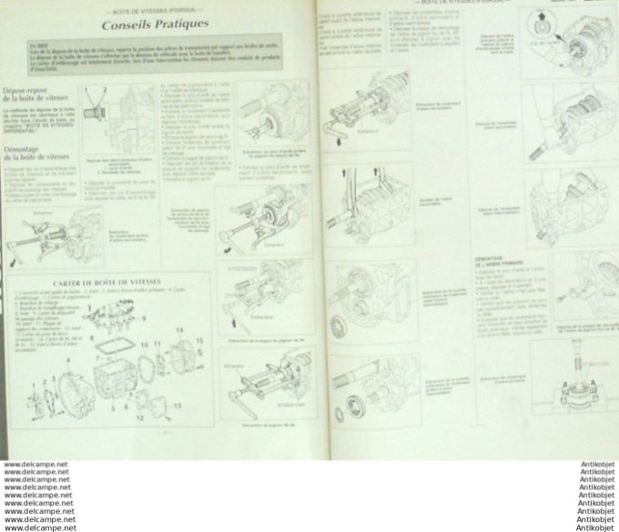 R.T Automobile Nissan Patrol Peugeot 205 Citroën Saxo   # 619