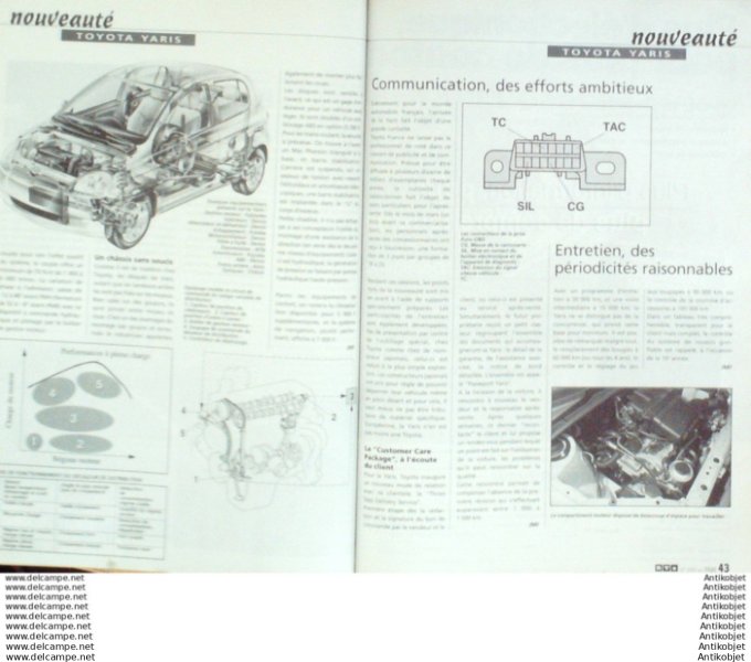 Revue Technique Automobile Nissan Patrol Peugeot 205 Citroën Saxo  #619