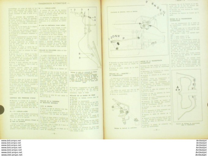 Revue Technique Automobile Opel Rekord II Renault 6 GTL Maserati  #326