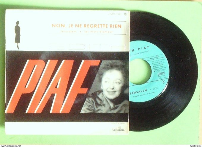 Piaf Edith 45T EP Non je ne regrette rien 1960