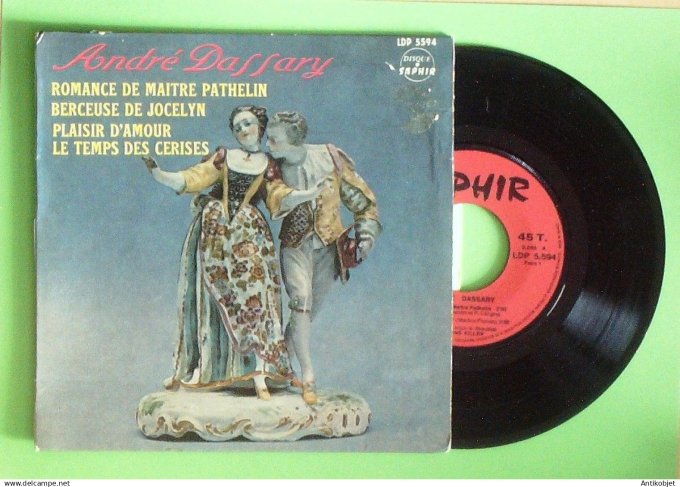 Dassary André 45T EP Romance de Maître Pathelin (languette) 1956